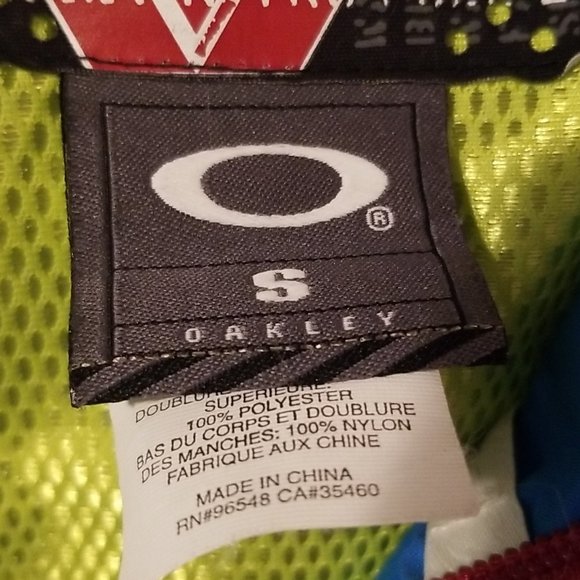 Oakley Snowboard Jacket Blue Men's Small Nitro Fuel 2 Vented Shell Tactical - Picture 5 of 6